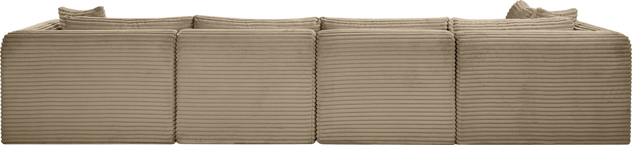 Shaggy - Fabric 5 Piece Modular Sectional