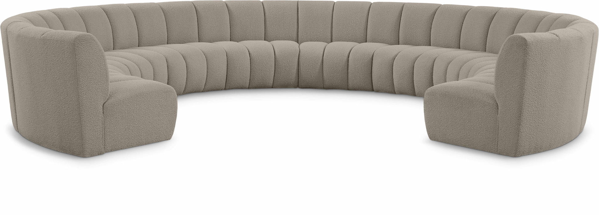 Infinity - 10 Piece Boucle Modular Sectional