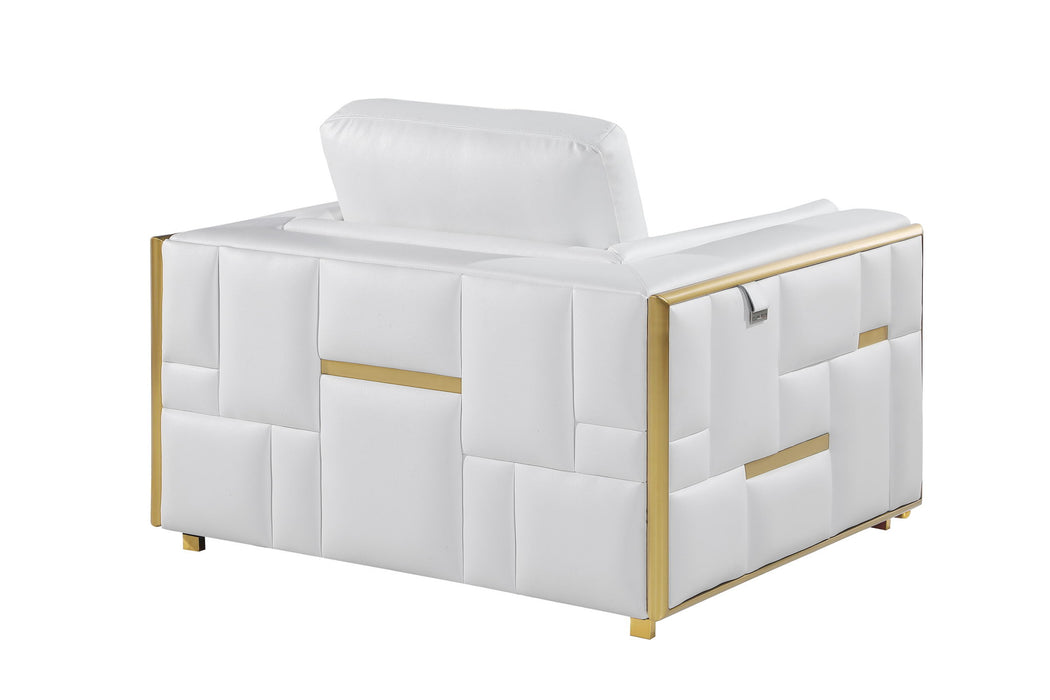 1130 - Top Grain Italian Leather Chair