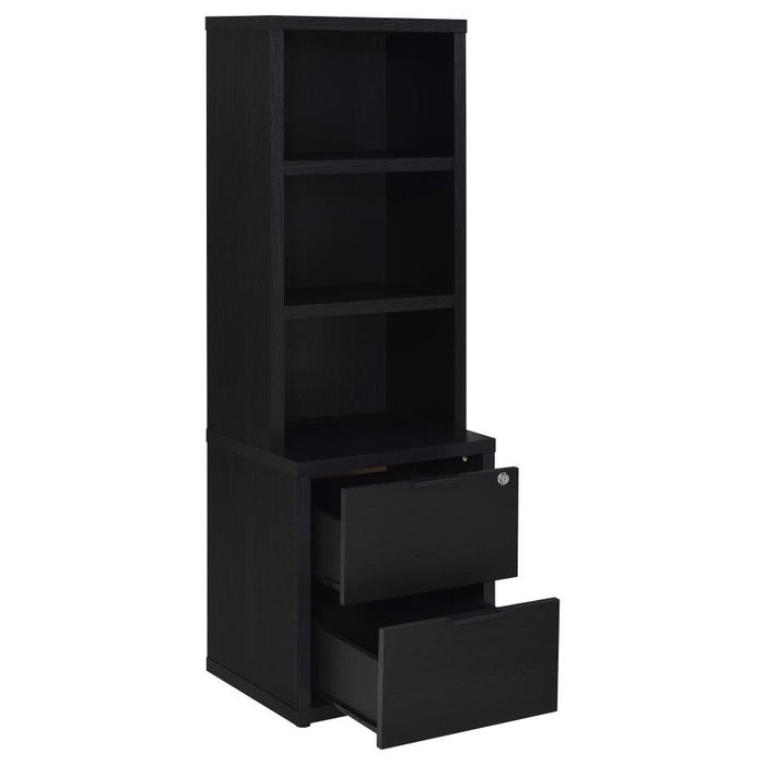 Westpark - 3 Piece Wall Unit Bookcase Set With USB