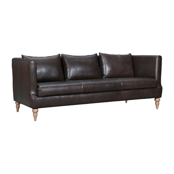 Vincenza - 85" Leather Sofa