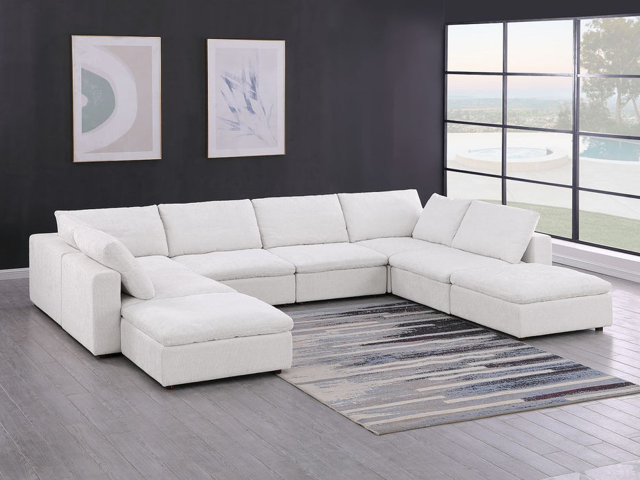 1100 - Top-Grain Italian Leather 8-Piece Sectional With Chaise