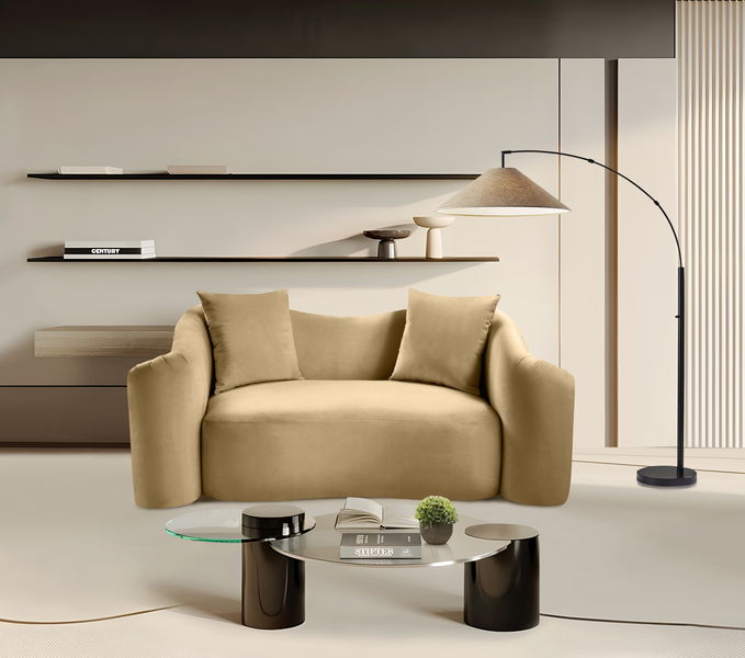 Destin - Velvet Loveseat