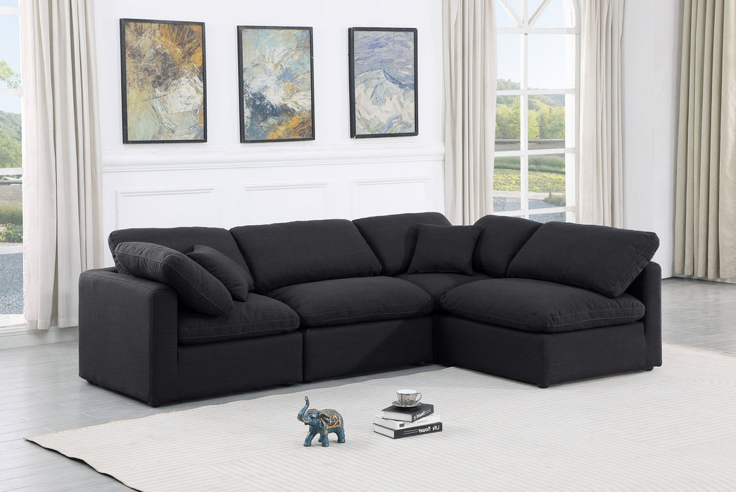 Indulge - Linen 4 Piece Modular Sectional