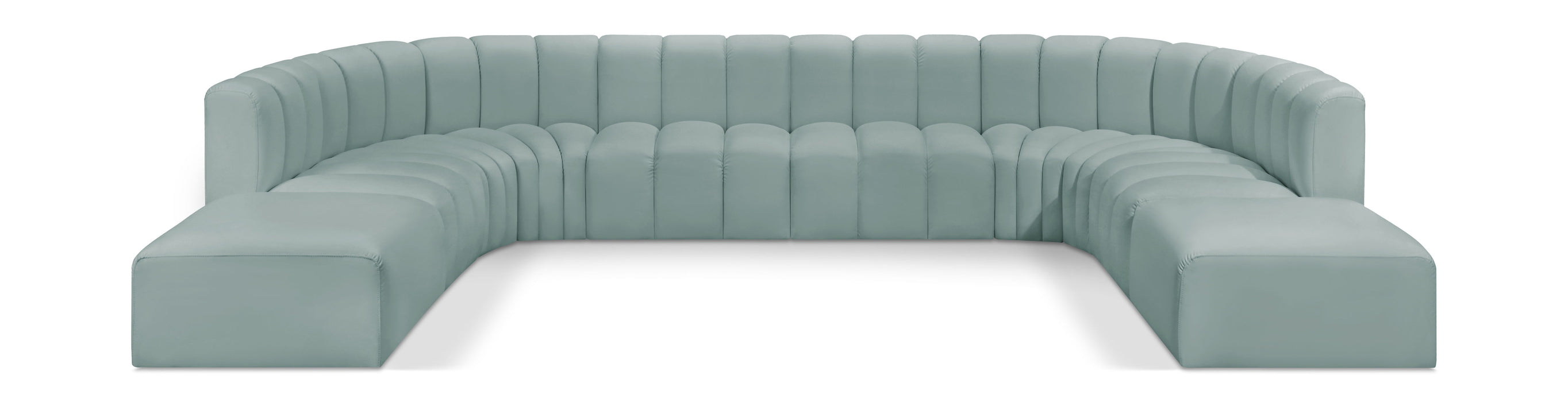 Arc - Faux Leather Modular Sectional