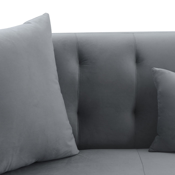 Melange - Velvet Upholstered Sofa