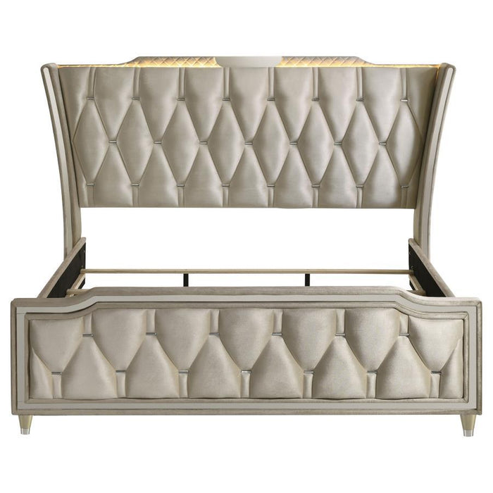 Lorient - LED Upholstered Bed