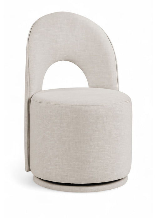 Cirelle - Linen Textured Performance Fabric Dining Chair (Set of 2)