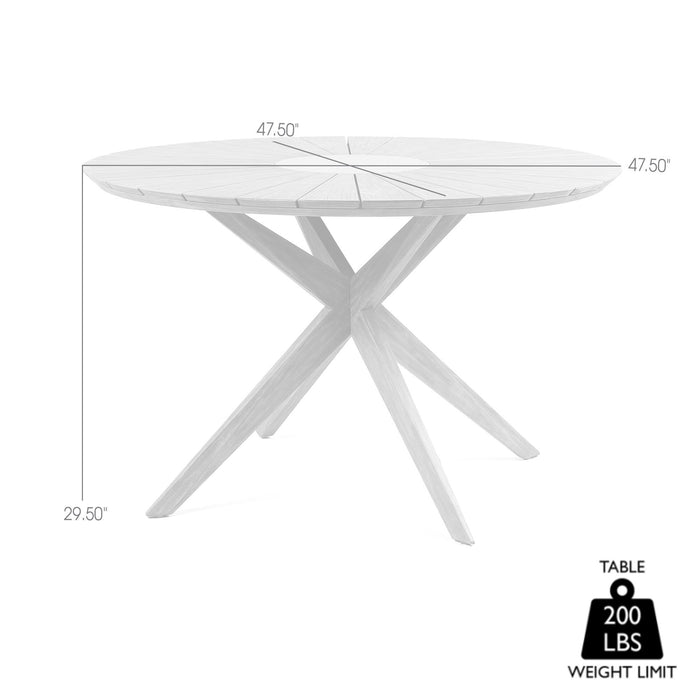 Oasis - Outdoor / Concrete Round Dining Table
