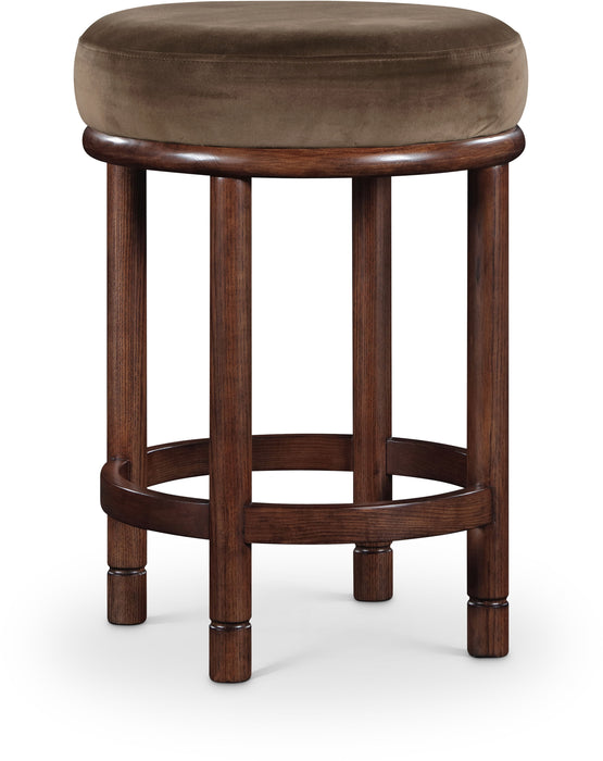 Monette - Counter Stool With Brown Base