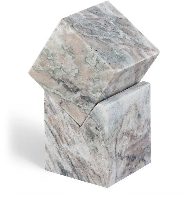 Quad - Marble Decorative Cube