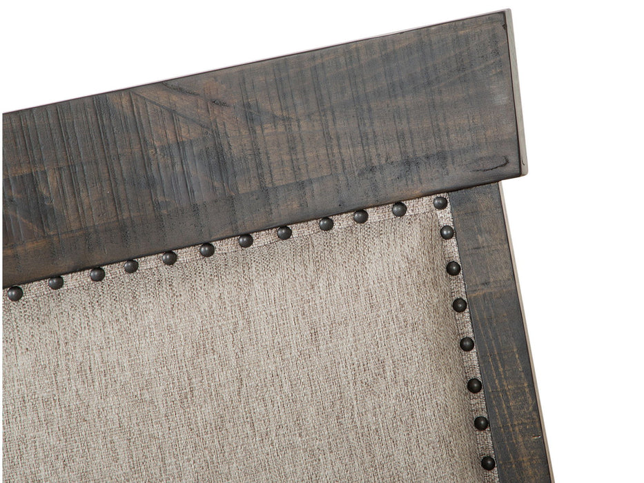 Bellamy - Dining Side Chair With Upholstered Seat & Back (Set of 2) - Dark Brown