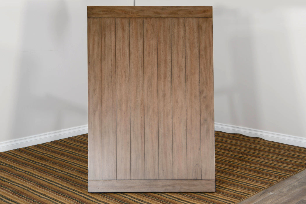 Pasadena - Rectangular Wood Dining Table - Buckskin / Marble White