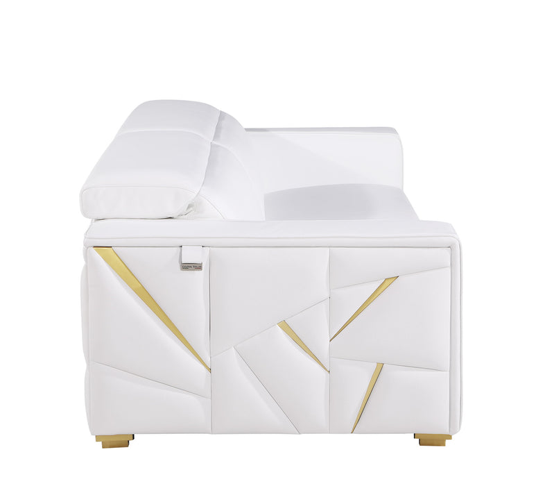 1120 - Leather Living Room Set