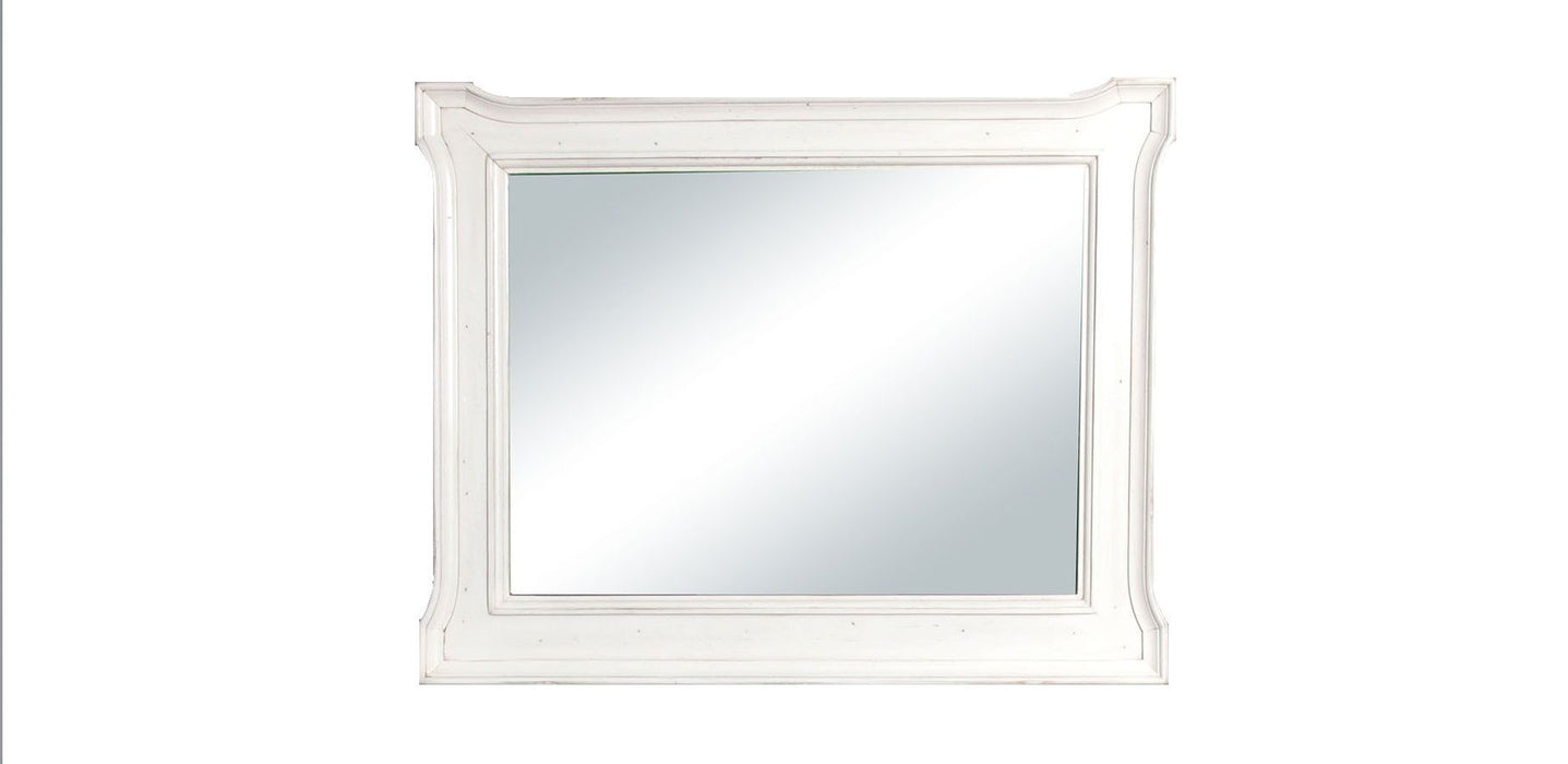 Carriage House - Mirror - Cottage White