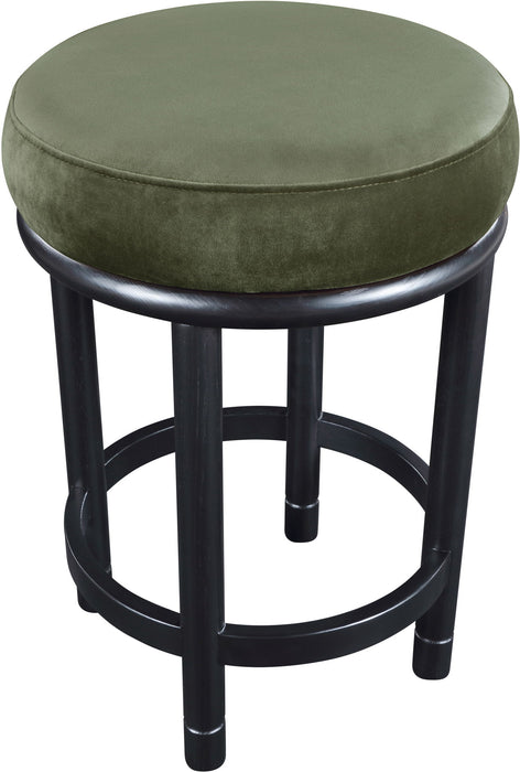 Monette - Counter Stool With Black Base