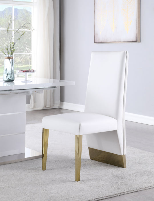 Porsha - Dining Chair (Set of 2) - Gold Base