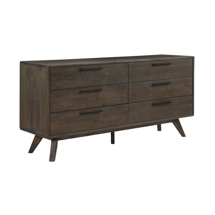 Astoria - Dresser For Bedroom With 6 Drawers - Oak