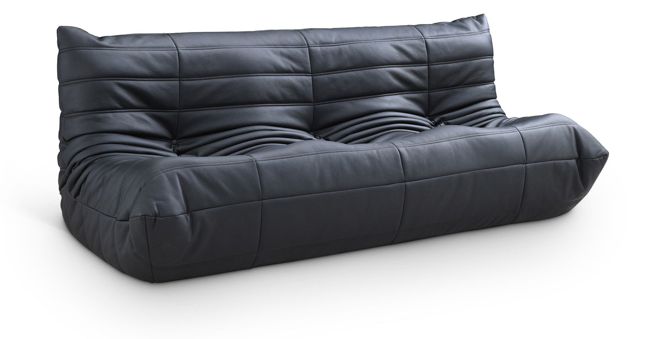 Relax - Vegan Leather 77.75" Upholstered Sofa