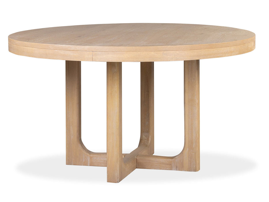 Somerset - Round Dining Table - Butternut and Omari Natural