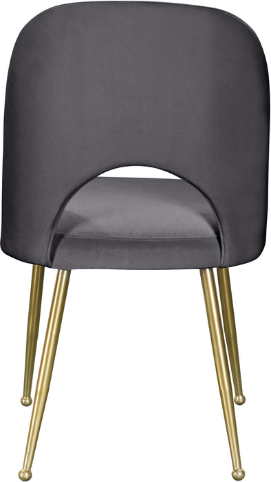 Logan - Dining Chair (Set of 2) - Gold Legs