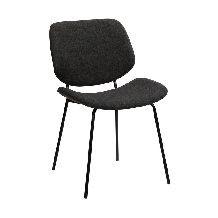 Quest - Modern Dining Accent Chair - Charcoal