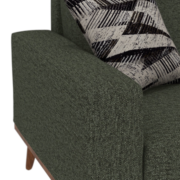 Heath - Loveseat - Dark Olive