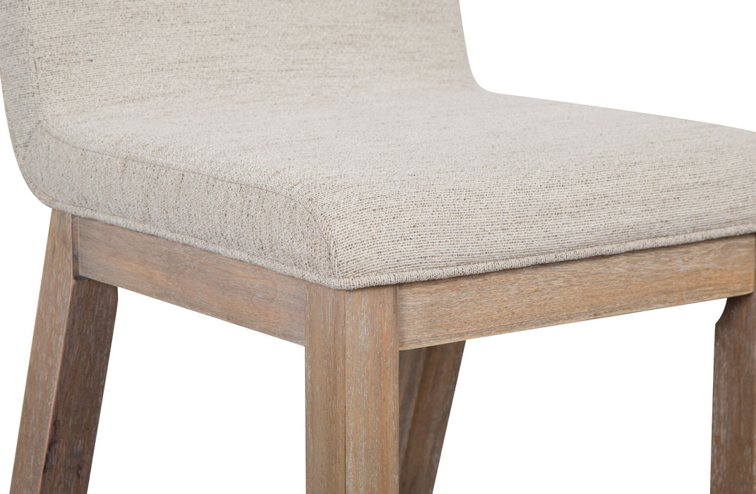 Ainsley - Upholstered Host Side Chair (Set of 2) - Cerused Khaki