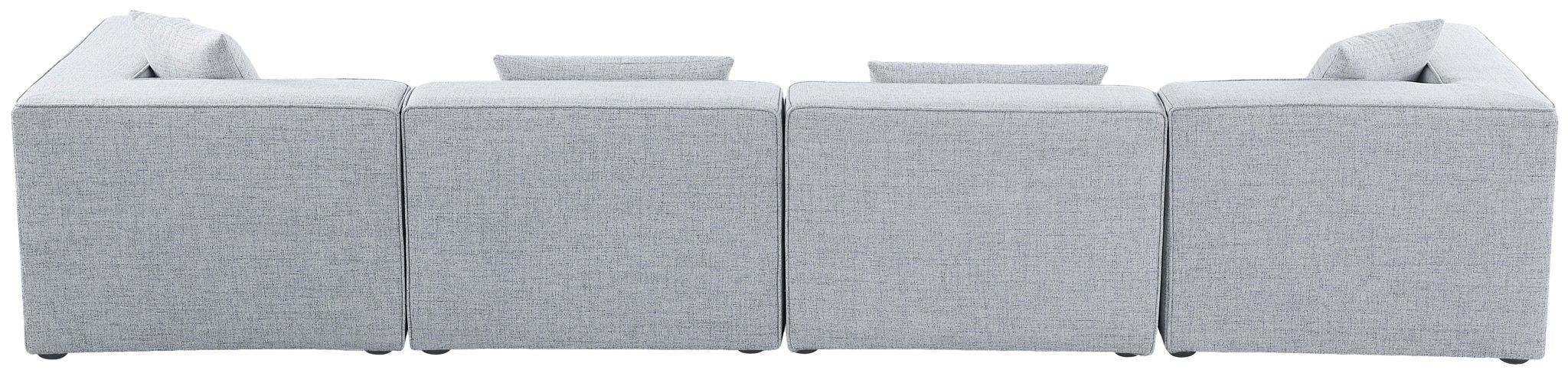 Cube - Linen Modular 4 Seat Sofa