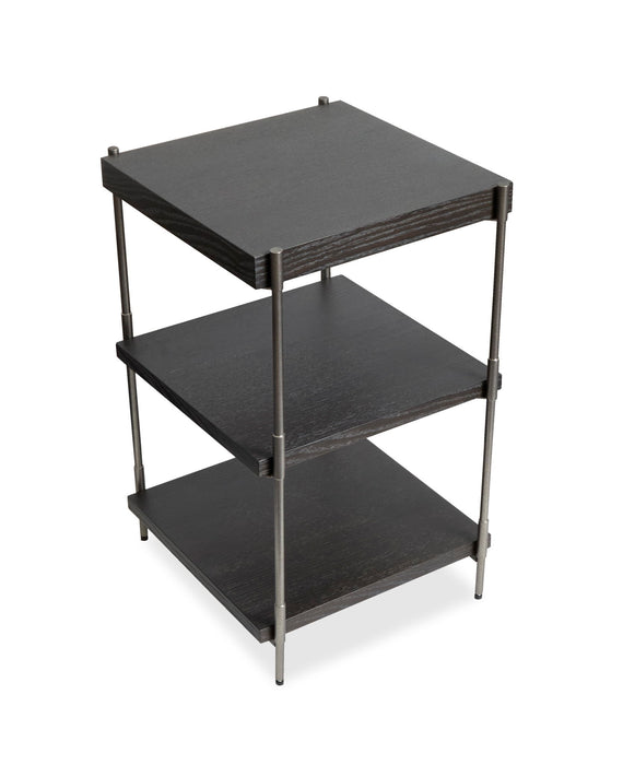 Spencer - Rectangular Accent Table - Dark Briarsmoke