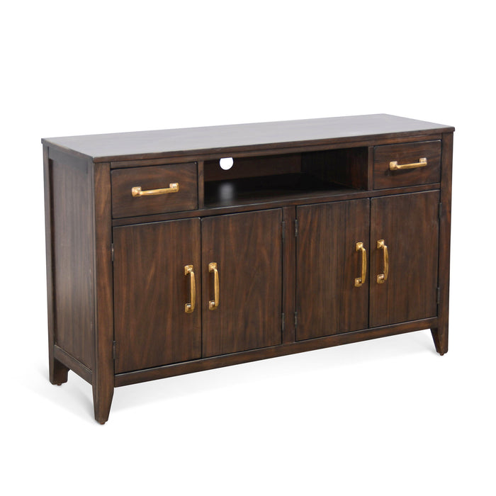 52" Media Console - Coffee Bean