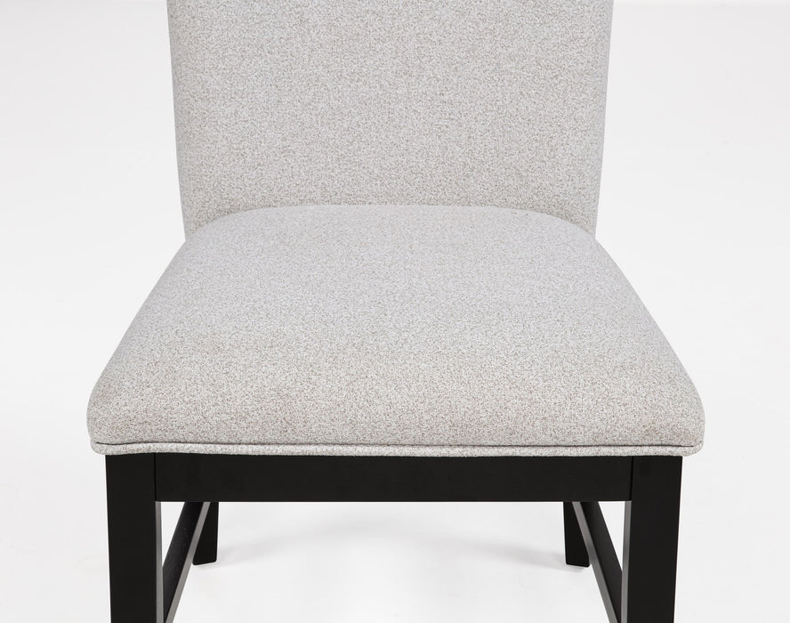 Sebastian - Side Chair (Set of 2) - Black / Gray