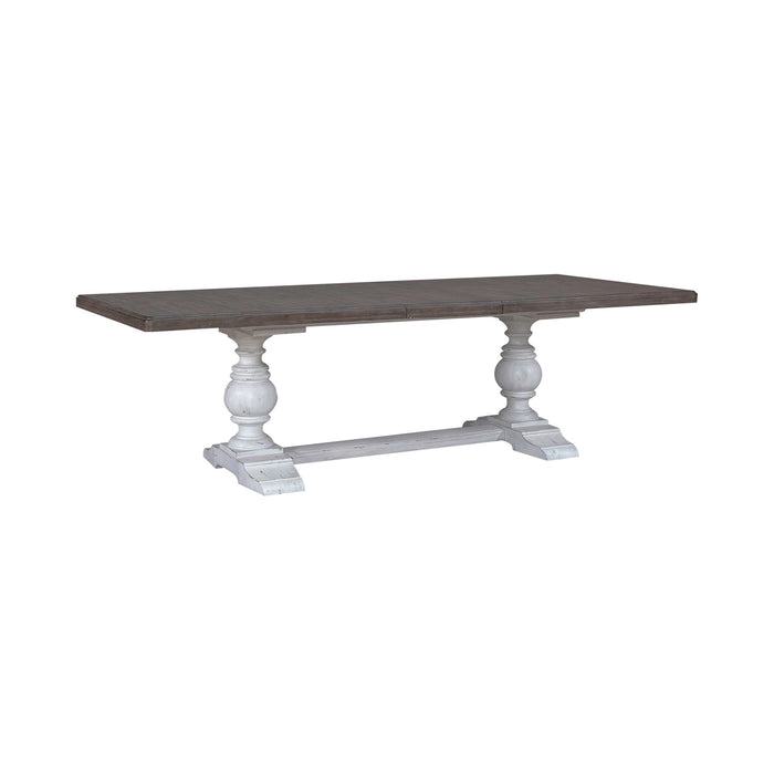 River Place - Trestle Table - White