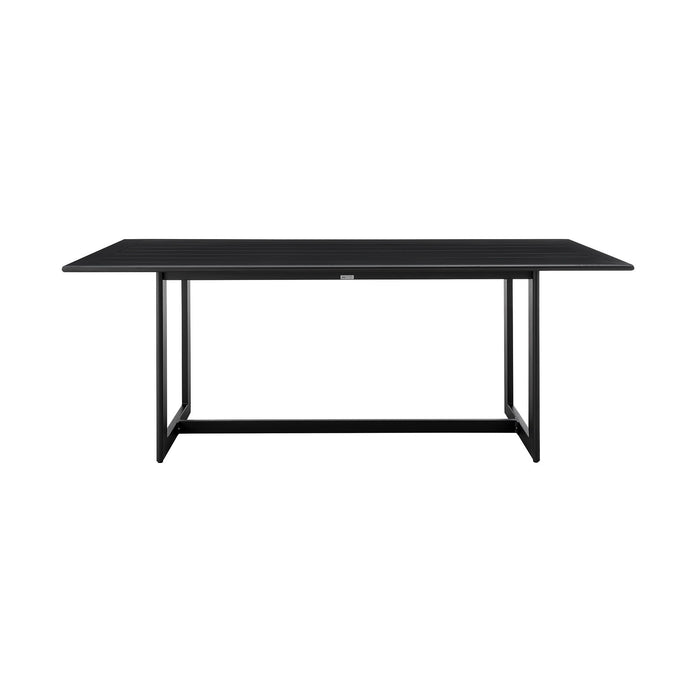 Cayman - Outdoor Patio Dining Table - Black