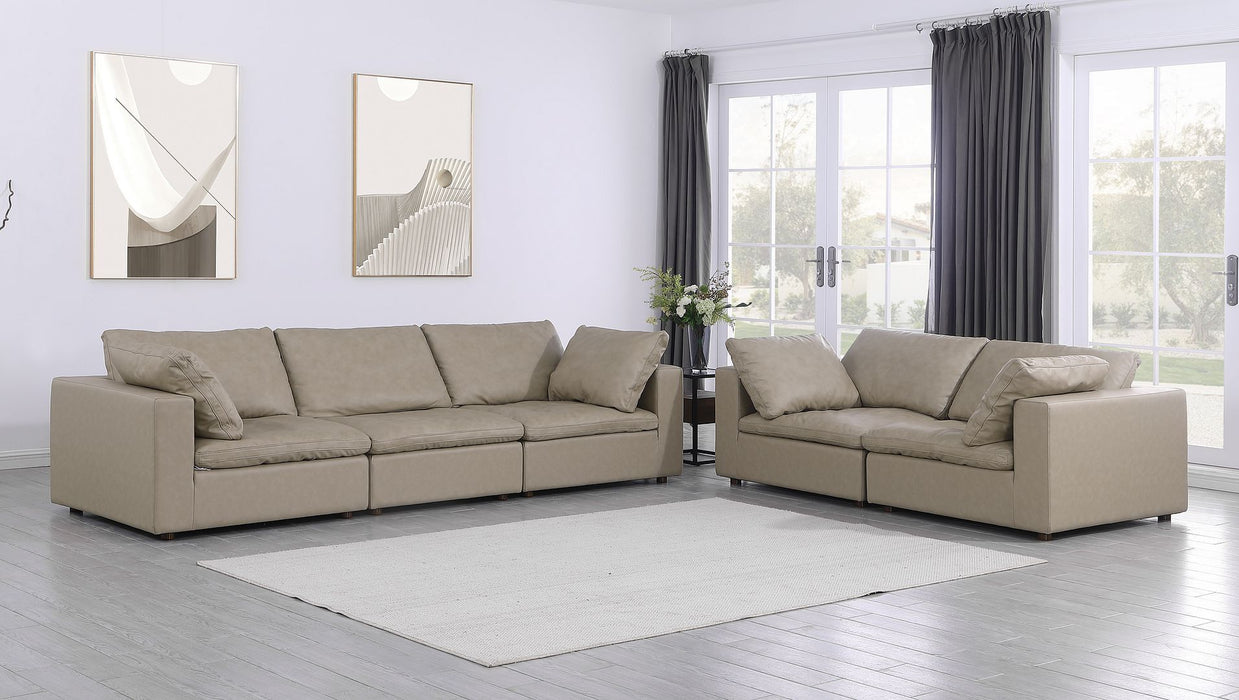 1100 - 2-Piece Sofa Set (Top-Grain Italian Leather)