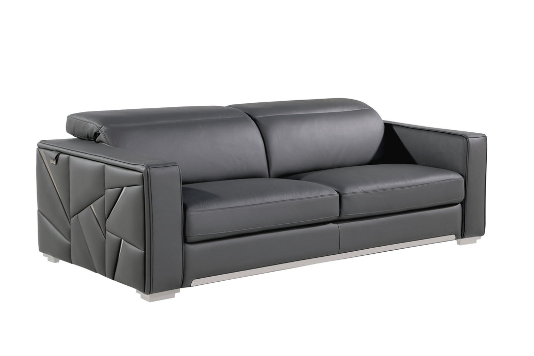 1120 - Leather Sofa