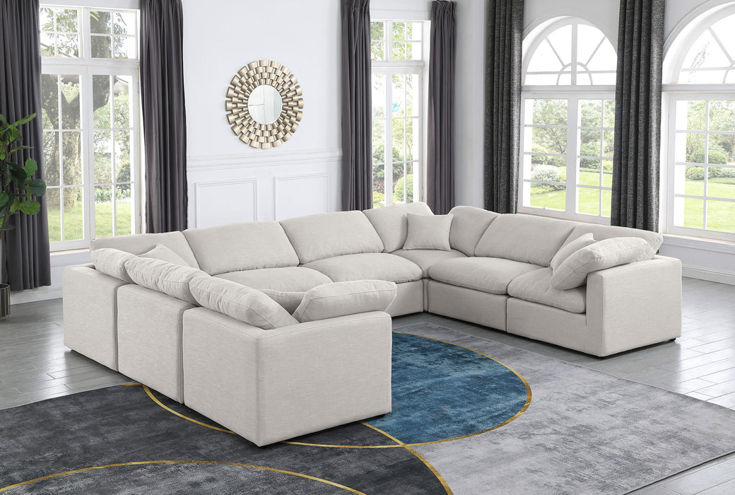 Indulge - Linen 8 Piece Modular Sectional
