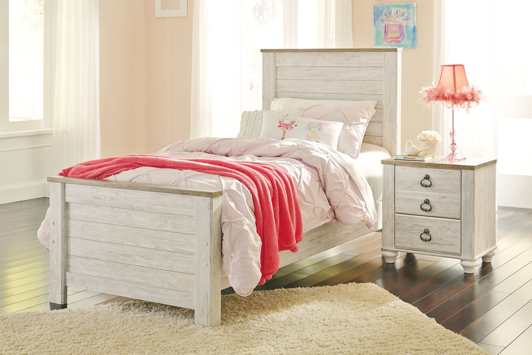 Willowton  Panel Bed