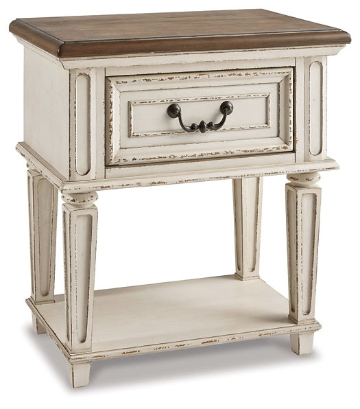Realyn One Drawer Night Stand