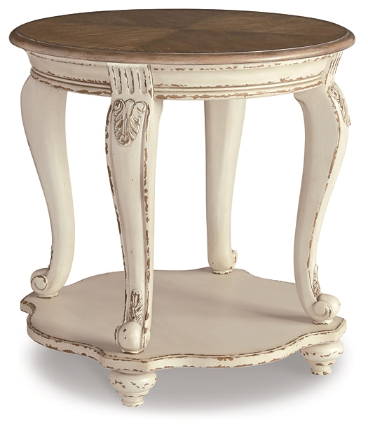 Realyn Round End Table