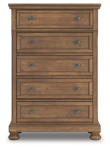 Feddinger Five Drawer Chest
