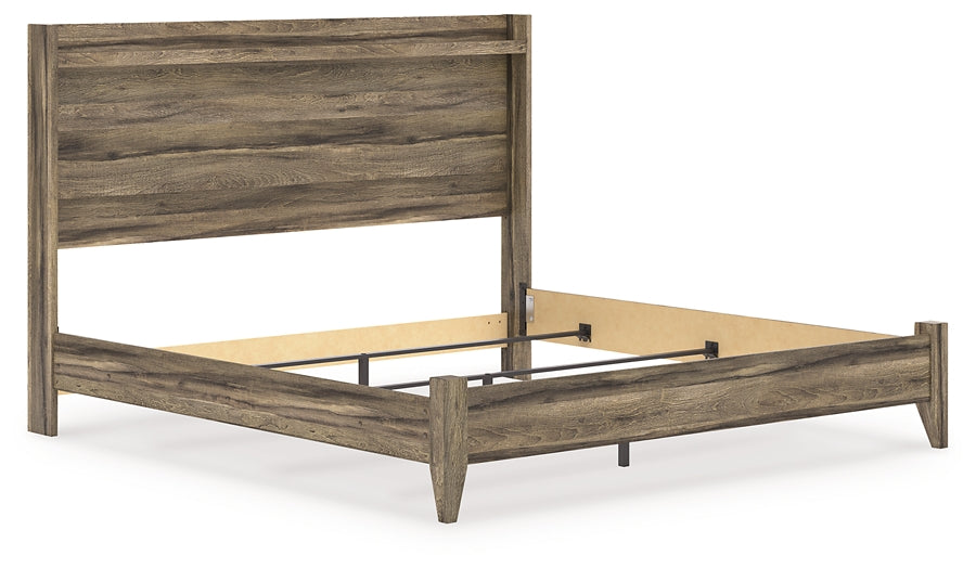 Elbrim King Panel Bed