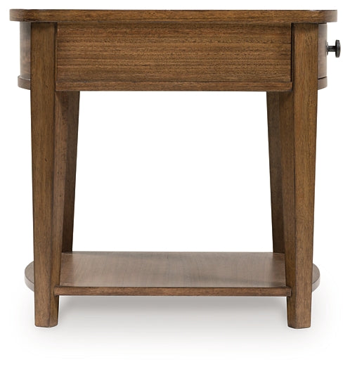 Burkbyer Rectangular End Table