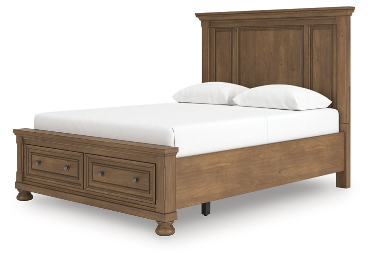 Feddinger Queen Panel Storage Bed