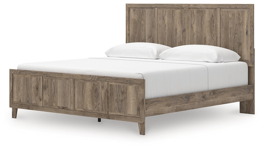 Rusticott King Panel Bed