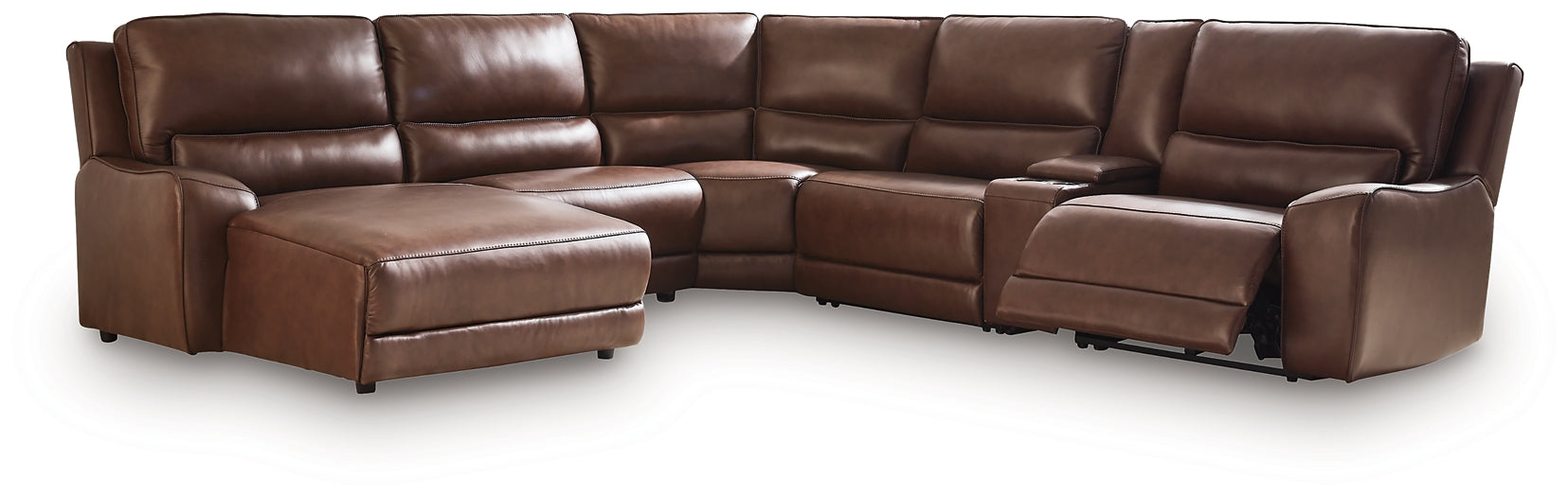 DeepWakes 6-Piece Power Reclining Sectional with Chaise